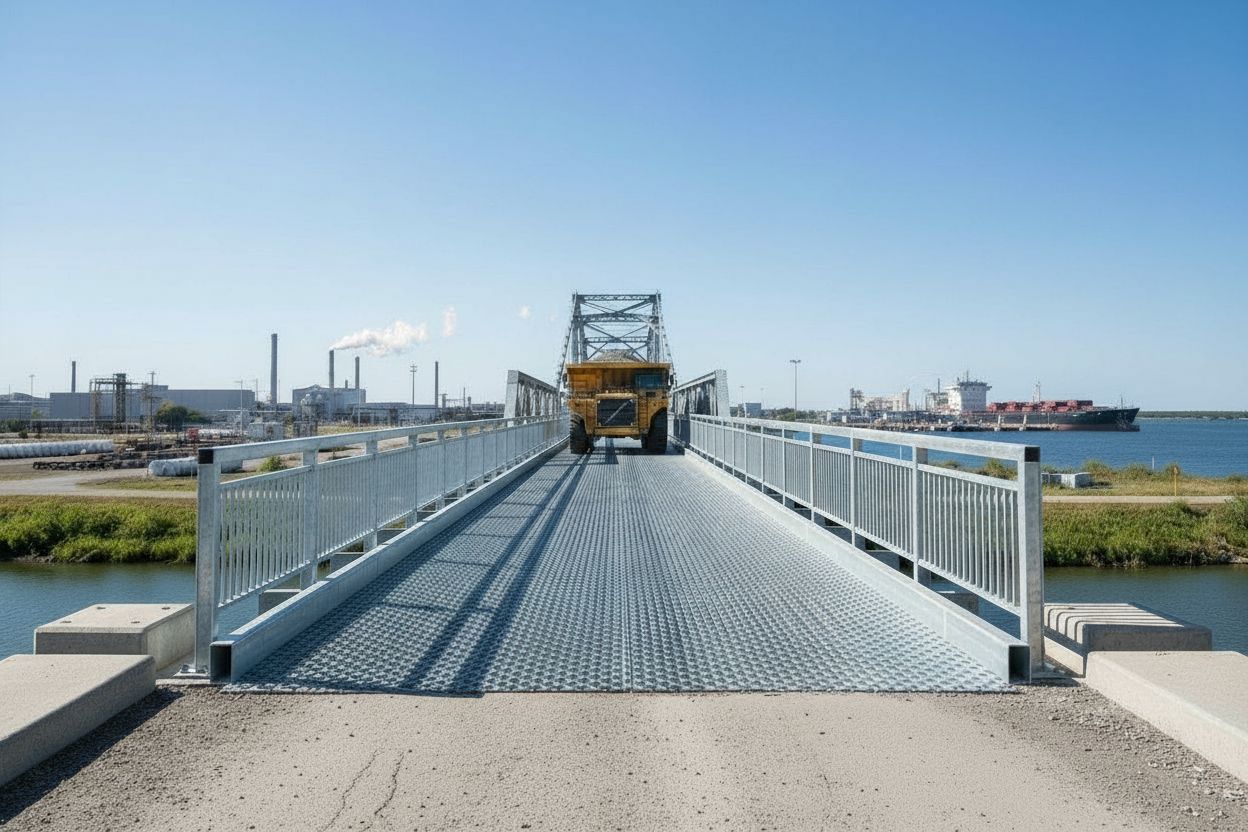 Riveted Bar Gratings: Strength & Reliability for Heavy Loads in Canada