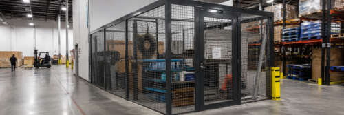 Pressure Locked Security Grating for Barriers, Screens and Restricted Areas